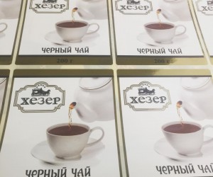 Этикетка Хезер Черный чай